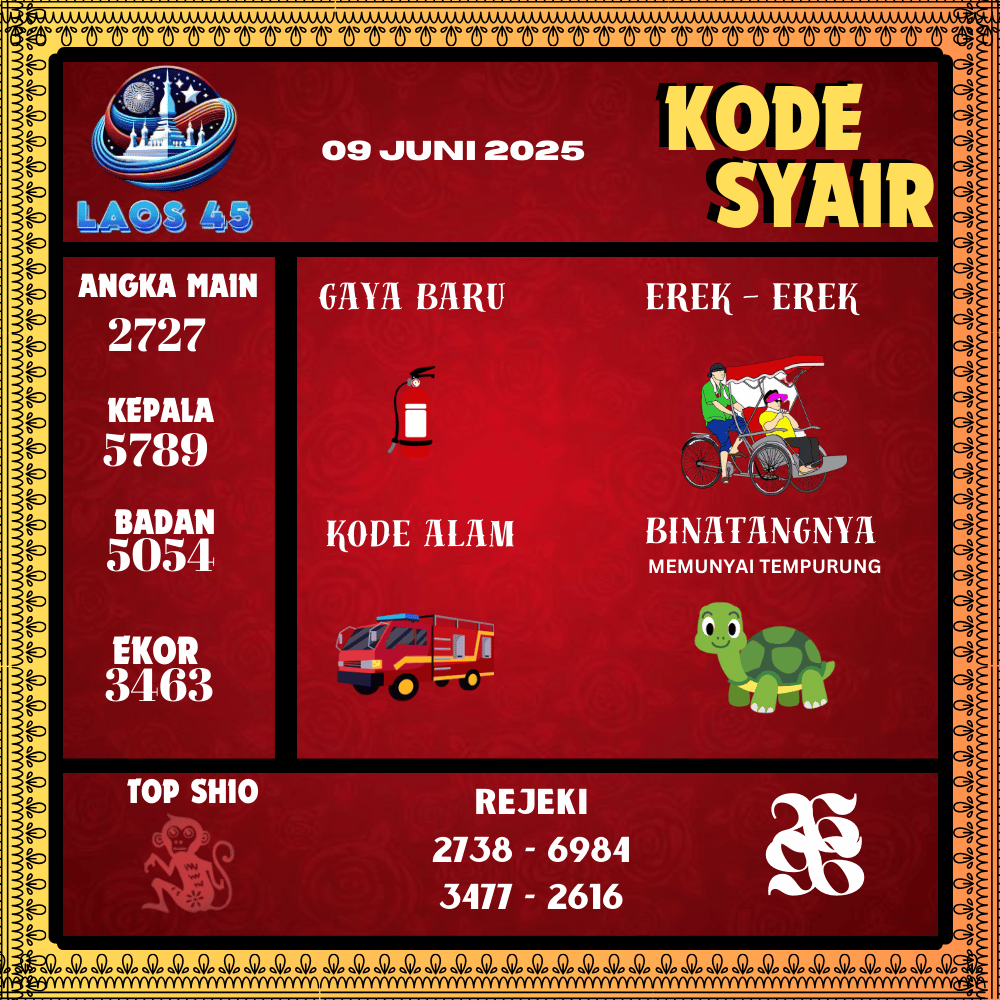 Kode Syair Laos45 Pools - Juni Pools 