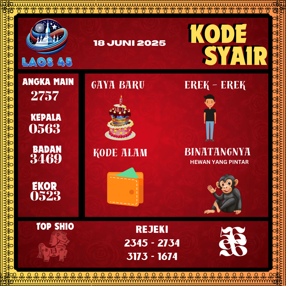 Kode Syair Laos45 Pools - Juni Pools 
